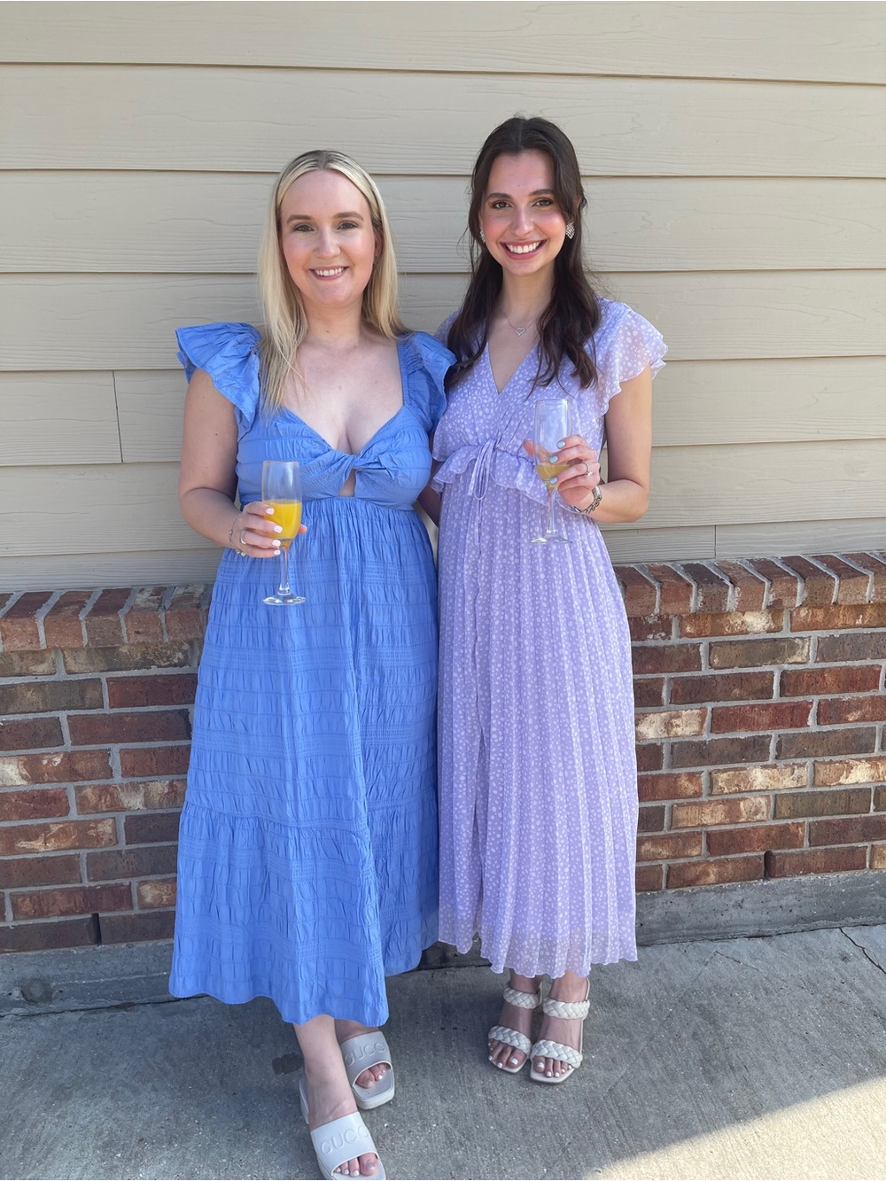 Universal Thread Blue Ruffled Sundress - Picture 6 of 6